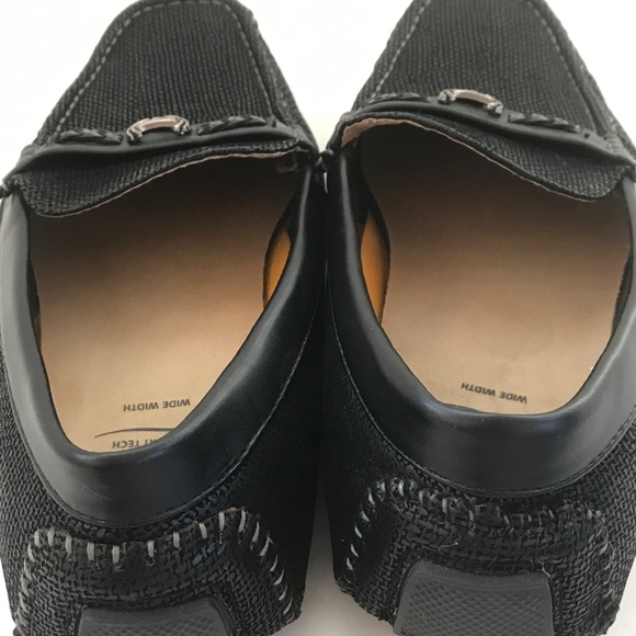 PHAT FARM Classic Driving Loafers Slip On Comfort Shoes Black Men’s Size 10 Wide - Picture 11 of 16